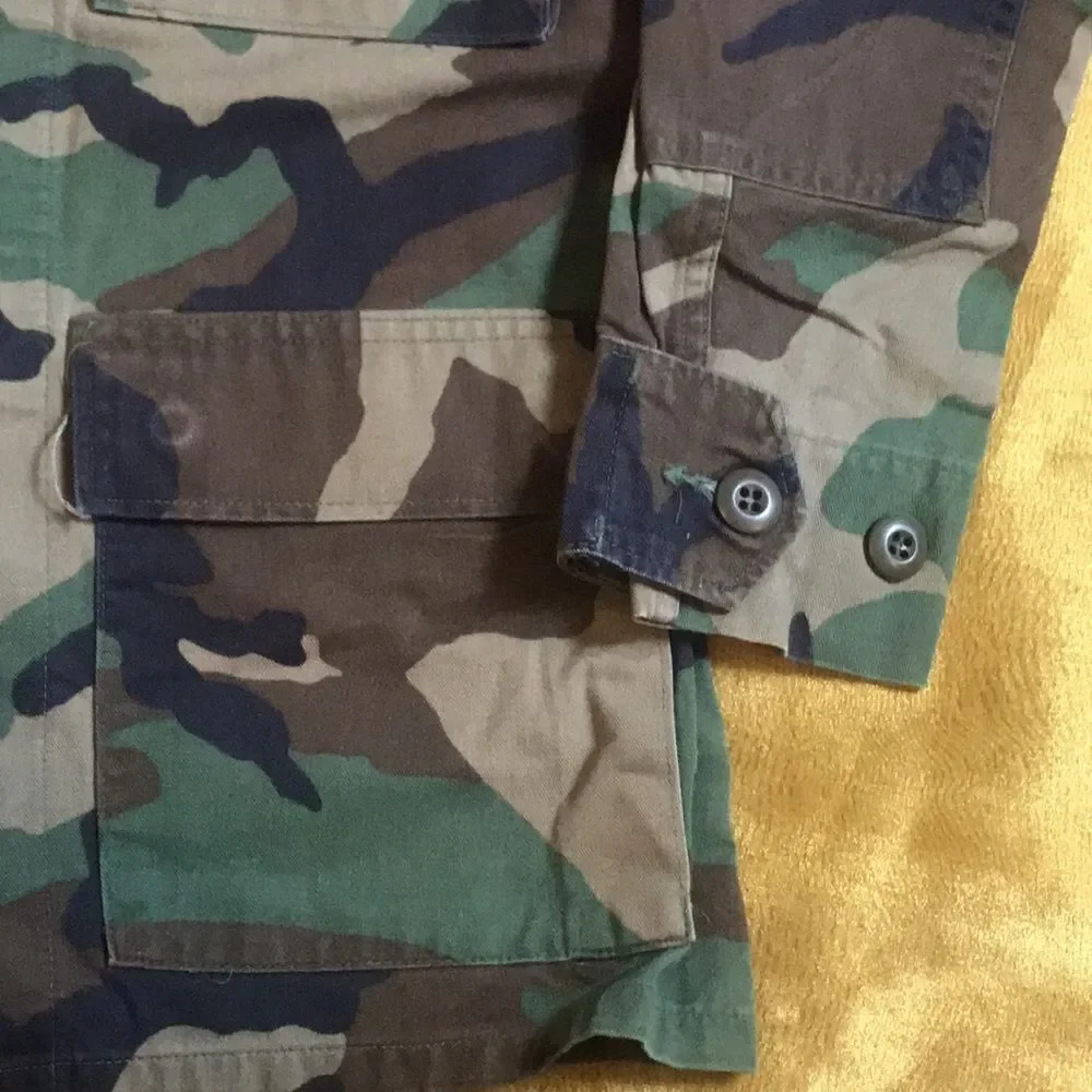 Vintage Army Style Military Jacket Superior Quality - Picture 10 of 14
